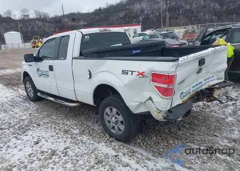 2013 Ford F-150 Stx из США, поврежденный, VIN 1FTFX1EF1DKD40664